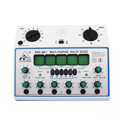 Electro Acupuncture Stimulator Machine – Nerve & Muscle Therapy with 6 Waveforms, 6 Output EMS Massager