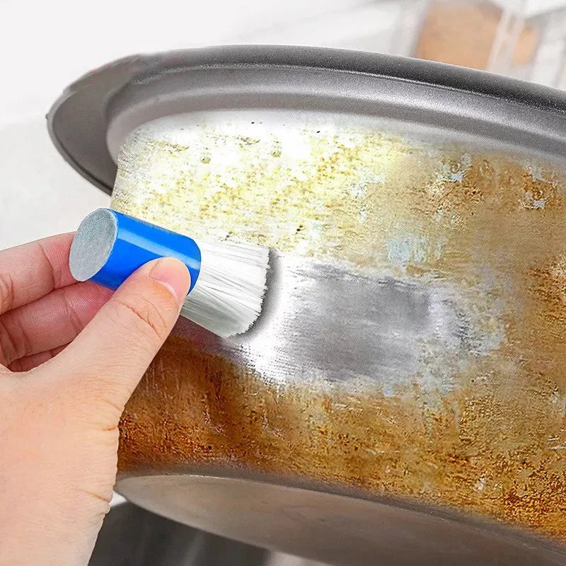 Magic Stainless Steel Cleaning Brush - Metal Rust Remover Stick, Ideal for Cooktops, Pots, Kitchen Eraser Cleaning Tool