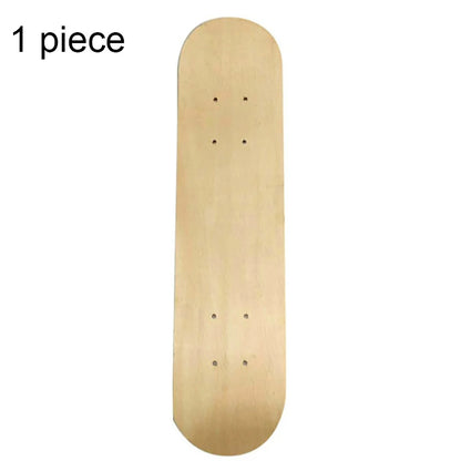 43cm Maple Skateboard Deck – Blank DIY Hand-Painted Decorative Board for Adults & Kids, Double Rocker