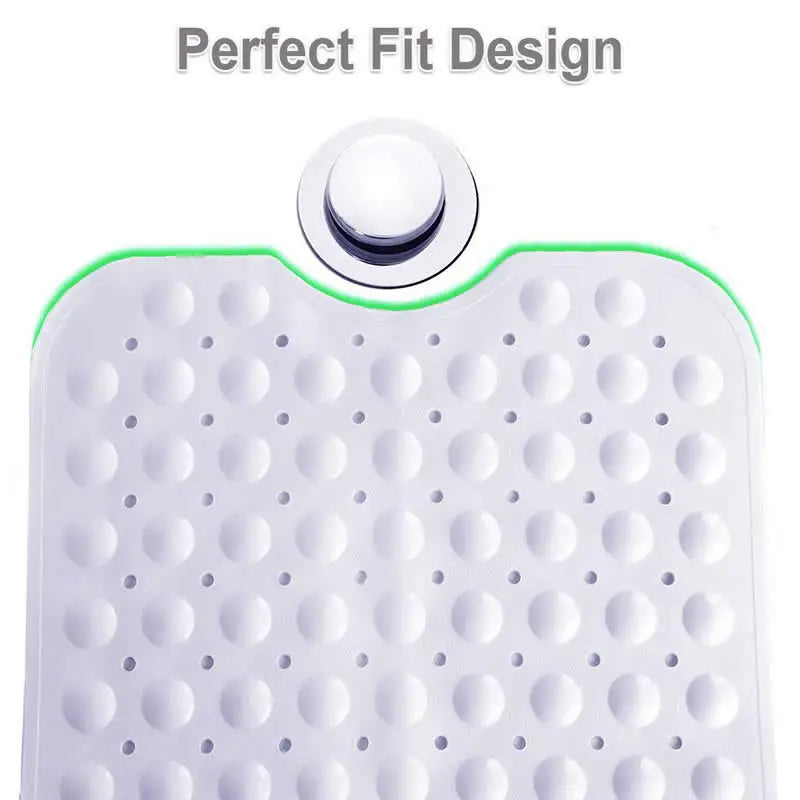 Large Cartoon PVC Bath Mat – Anti-Slip Shower & Bathtub Mat with Suction Cups, Soft Massage Pad for Kids & Elderly