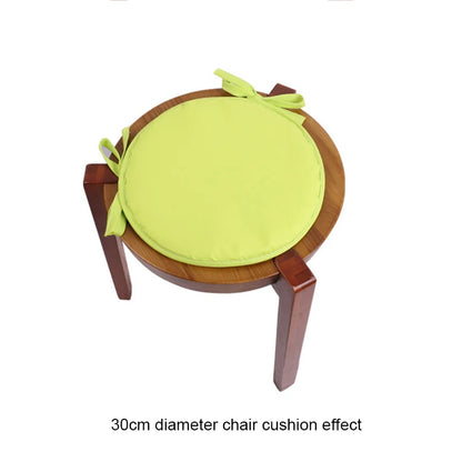 Round Chair Cushion – Candy Color Seat Pad with Drawstring, Home Decor & Office Chair Cushion, 30cm & 38cm