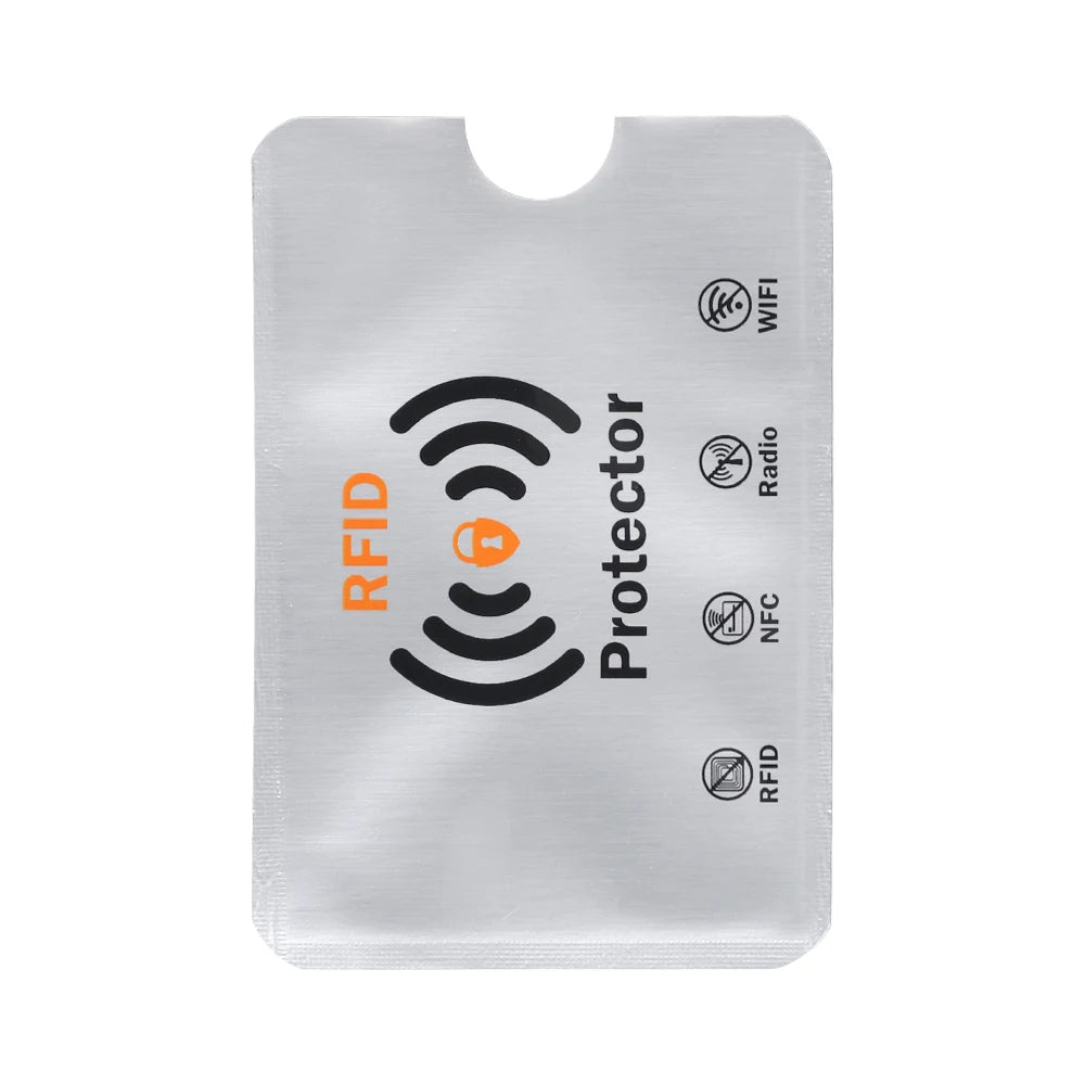 10PCS RFID Credit Card Protector Sleeves – Anti-Theft Blocking Skin Case Covers for Bank Cards, New Hot Sale