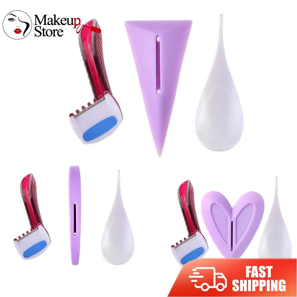Bikini Shaving Stencil for Women — Intimate Pubic Hair Razor Shaping Tool