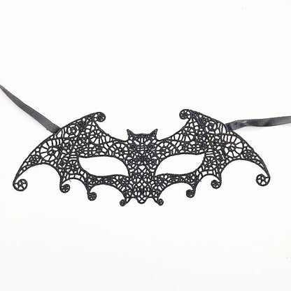 Sexy Lace Eye Mask for Women — Venetian Masquerade, Halloween & Carnival Half-Face Cosplay Party Mask