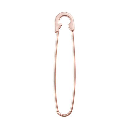 Colorful 18G Surgical Steel Safety Pin Earrings – Punk Hip Hop Cartilage & Eyebrow Piercing Stud Ear Cuff Jewelry Accessories