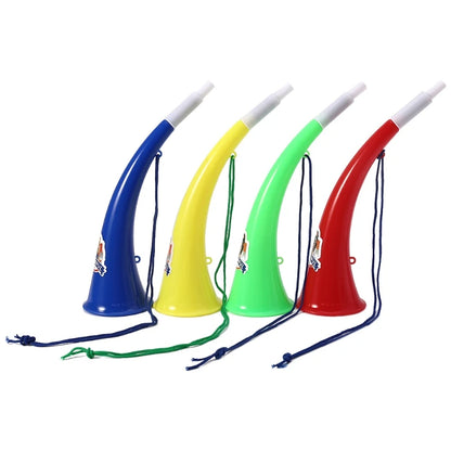 Football Fans Cheerleading Ox Horn Vuvuzela – Kids’ Trumpet Toy for Game Day Fun
