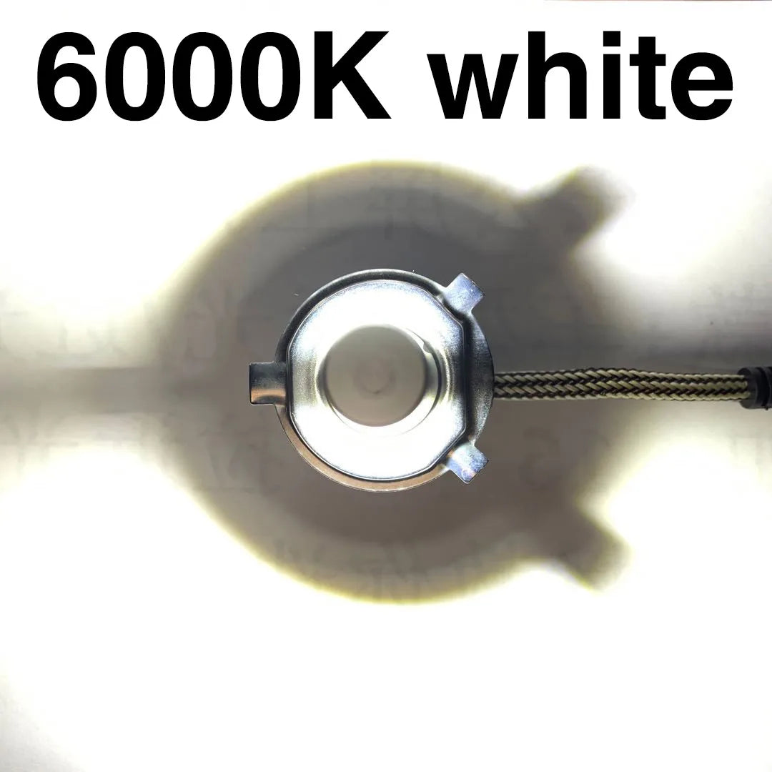 2x H7 LED Car Headlight Bulbs - H1, H3, H4, H8, HB1, HB3, HB4, H11, H13, H27, 9005, 9006, HIR2, 3000K, 6000K, 8000K COB C6 Car Lights