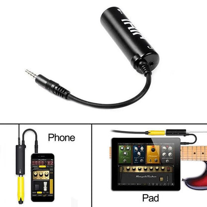Guitar Interface iRig Converter – Audio Tuner Line Adapter Replacement for Phone