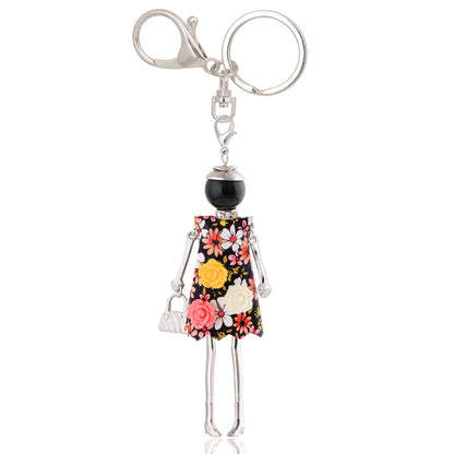 Trendy Women’s Metal Charm Keychain 2026 – Cute Statement Bag Pendant Jewelry Gift for Ladies