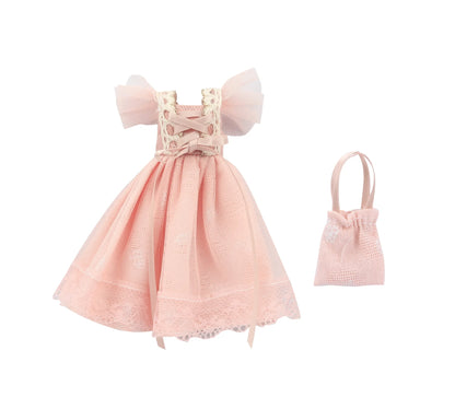 Slim 26cm BJD Doll for Girls – 13 Movable Joints with Princess Outfit, Blue Eyes & Eyelash Accessories