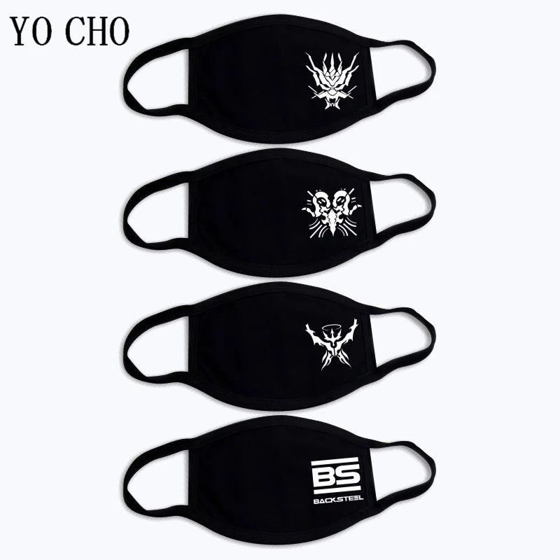 YO CHO Unisex Cotton Dust Mouth Mask – Anime Cartoon Respirator, Warm Mouth Muffle, Perfect Birthday Party Gift