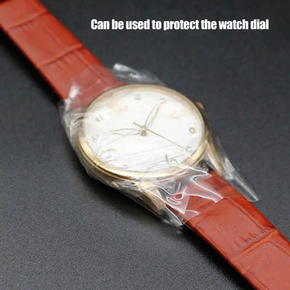 73MM Transparent Anti-Static Protective Film – Anti-Scratch Plastic Tape for Watch & Jewelry Maintenance