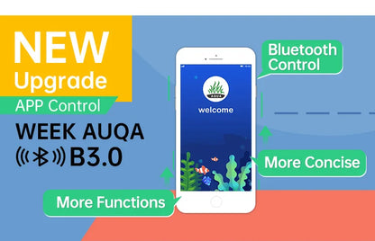 WEEK AQUA USB Aquarium Light – Full Spectrum LED for Plant Growth, Nano & Microlandscape Aquariums