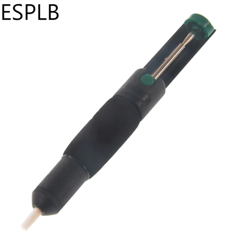 Plastic Desoldering Pump Tool - Powerful Solder Sucker Vacuum Pen for Tin Removal & Welding Repair