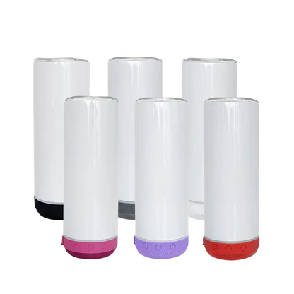  Bluetooth Speaker Stainless Steel Tumbler for Sublimation