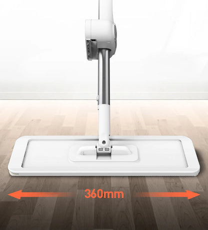 Mmagic 360° Rotation Spin Mop | Flat Mop Cleaner with Bucket for Easy Floor & Home Cleaning | Wash & Dry Mop System