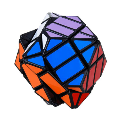 Rhombohedral Dodecahedron Magic Cube - Megaminx Speed Puzzle Educational Brain Teaser