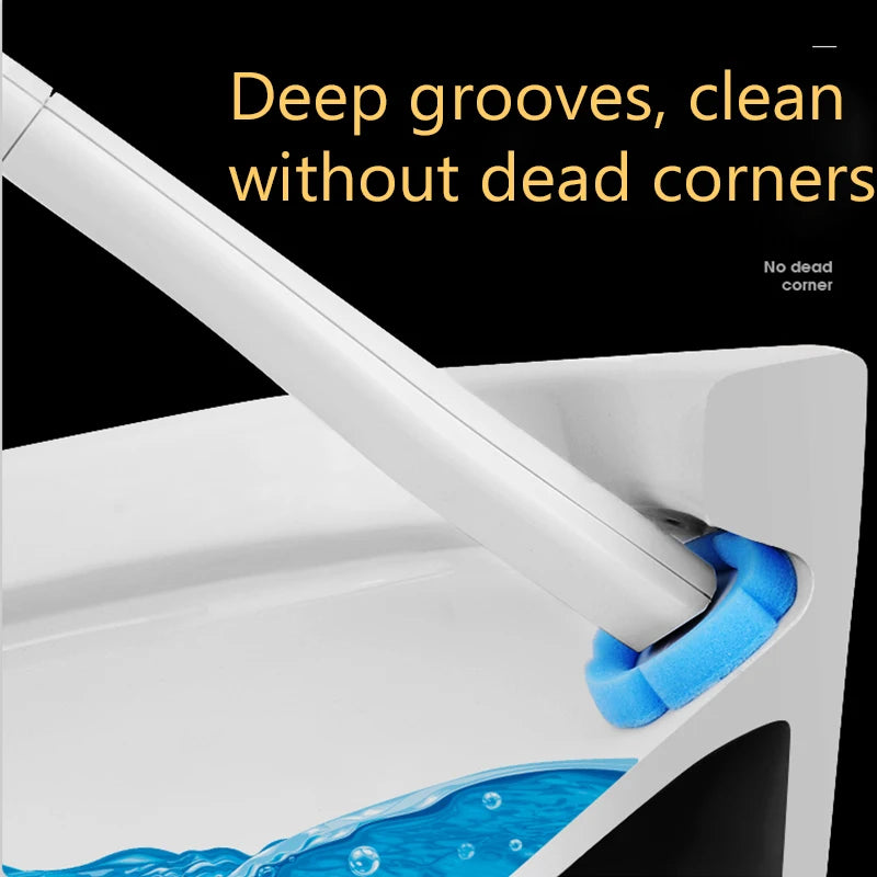 XiaoGui Disposable Toilet Brush Set - Replacement Cleaning Brushes for Bathroom & Household Use