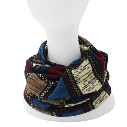 ALTOBEFUN Autumn Winter Unisex Hats - Plaid Design Contrast Color Skullies and Beanies for Men and Women, Model BHT022
