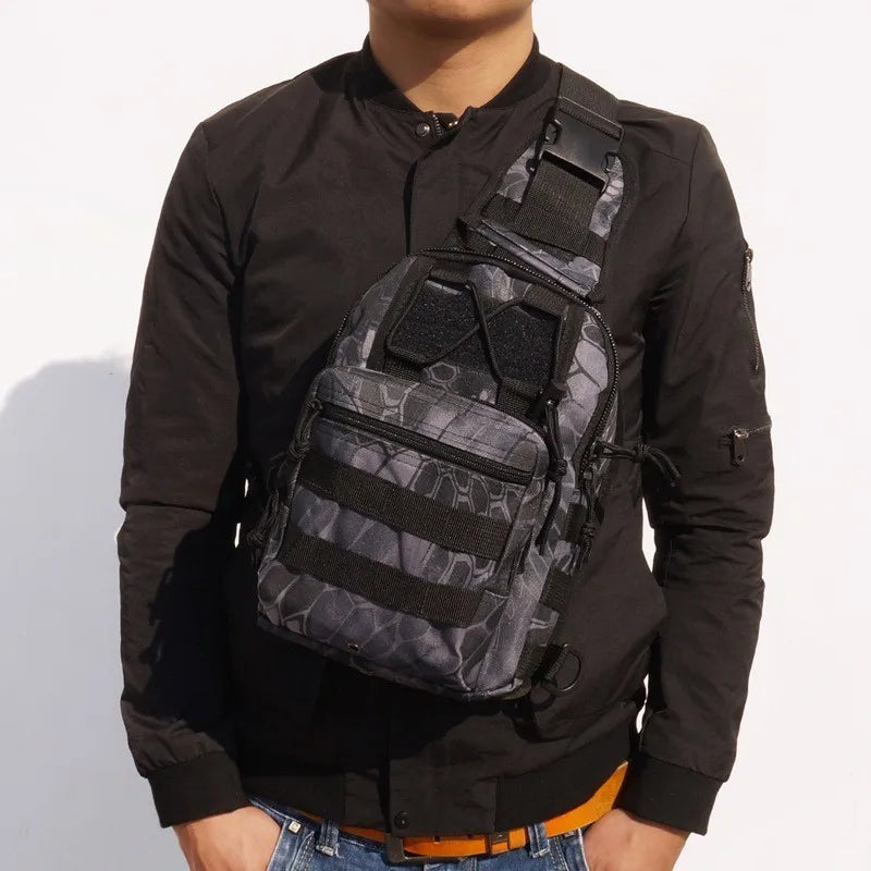 Tactical Rover EDC Shoulder Sling Backpack – Waterproof Outdoor Hiking, Camping & Concealed Carry Hunting Daypack