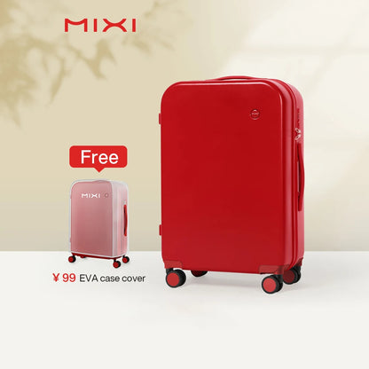Mixi Puristic Design Hardside Travel Luggage – Rolling Suitcase with Wheels for Men & Women, Carry-On 16/20 Inch & Large 22/24/26/28 Inch Trolley Case