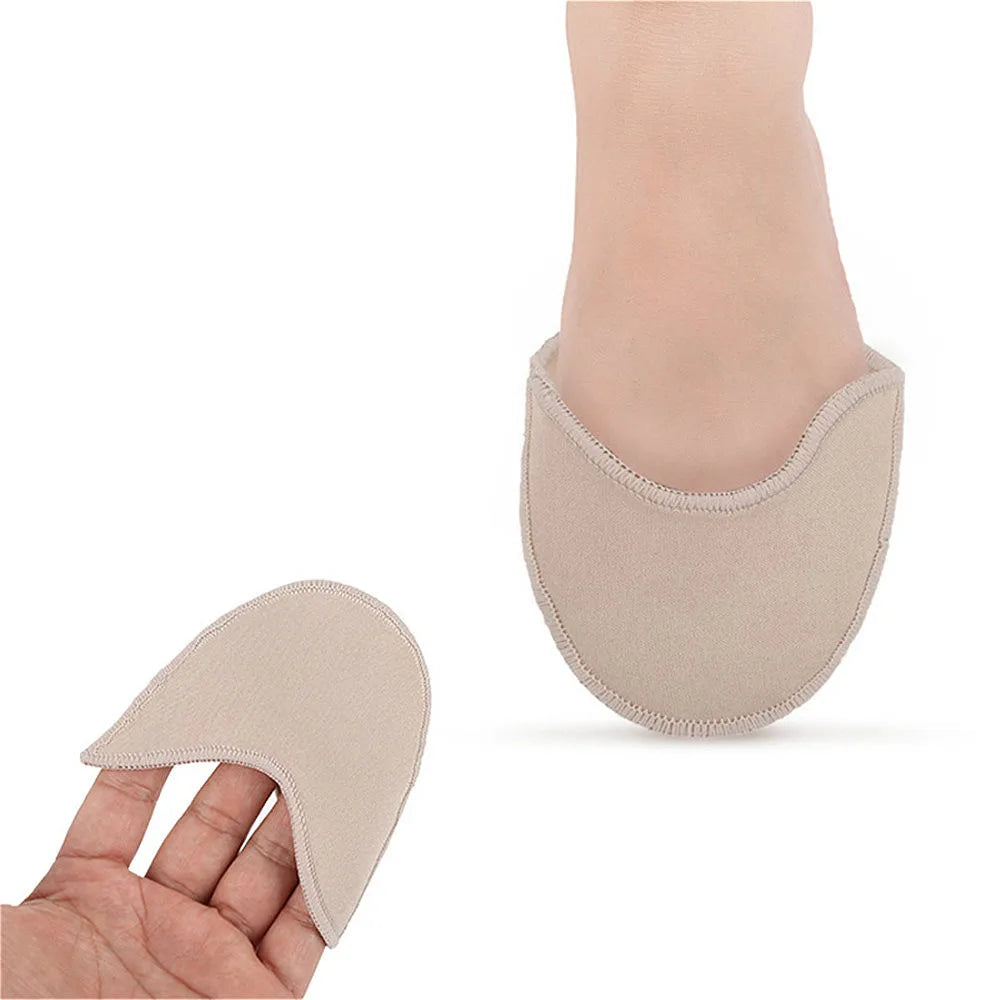 Silicone Gel Toe Covers for Ballet – Forefoot Pads & Toe Protectors (Elastic Knitted Dance Shoe Inserts)