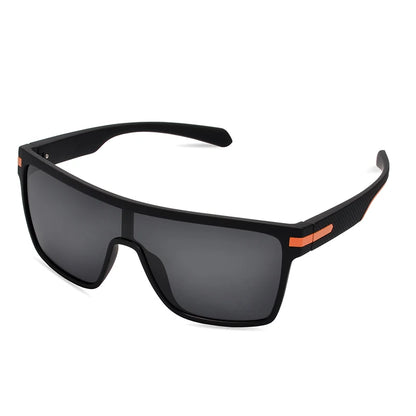 AIMISUV Polarized Oversize Square UV400 Mirror Sunglasses — Driving Shades for Men & Women