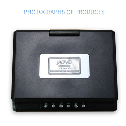 7.8-Inch Portable HD DVD Player - 16:9 Rotating LCD Screen with USB, SD Card, CD, MP3 & Game Support
