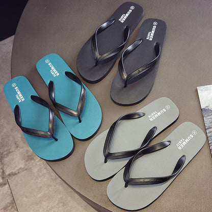 Men’s Summer Beach Sandals – Anti-Slip, Breathable Casual Flip Flops & Outdoor Slippers for Couples