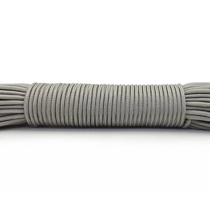 100FT 3mm Paracord Rope – Heavy Duty Parachute Cord for Hiking, Camping, Survival & DIY Bracelets