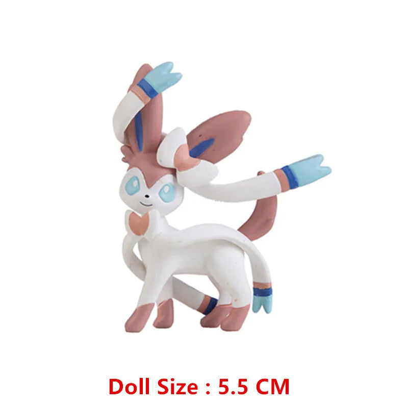 Pokemon 4-13cm Anime Figures – Pikachu, Mewtwo, Charmander, Blastoise Action Model Toy Gifts