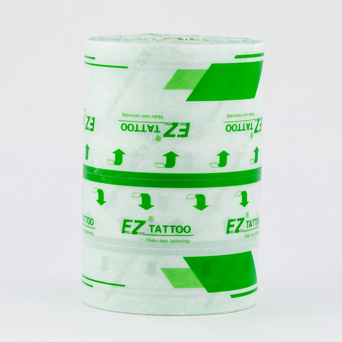 EZ Premium Derm Defender Tattoo Film – Clear Adhesive Protective Shield for Aftercare & Tattoo Healing
