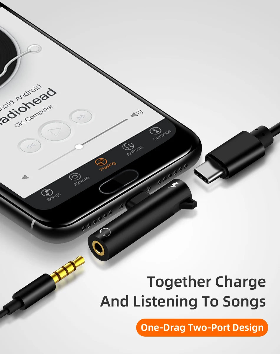 2-in-1 Audio Headphone & Charging Adapter for iPhone XR, XS, 11, 12, 13 – 3.5mm Jack to Earphone AUX Cable (Not Type-C)