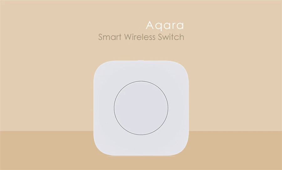 Aqara Zigbee Smart Wireless Mini Switch – One-Key Control Button for HomeKit & Xiaomi Mi Home Security