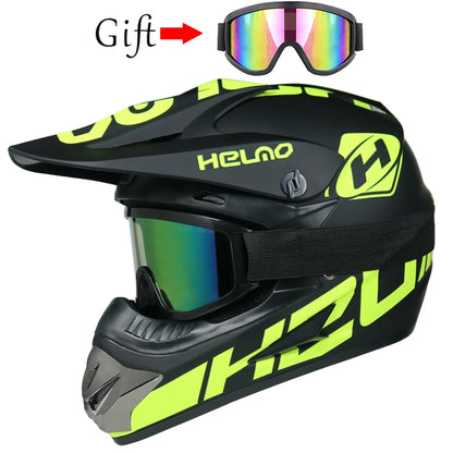 Children's Off-Road Motorcycle Helmet - Bike Downhill AM DH Cross & Motocross Capacete Casco for Kids
