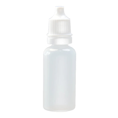 5PCS Squeezable Dropper Bottles — 5ML/10ML/15ML/20ML/30ML/50ML/100ML Refillable Plastic Bottles for Eye Liquid & Essentials