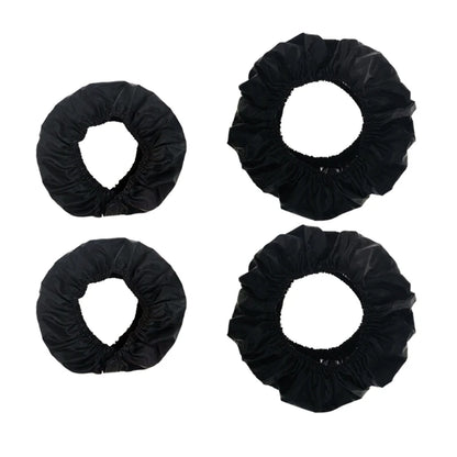 Baby Stroller Wheel Cover Set | Dustproof Tire Protectors for Infant Pushchair Pram | Anti-Dirty Oxford Cloth Accessories - Pack of 2