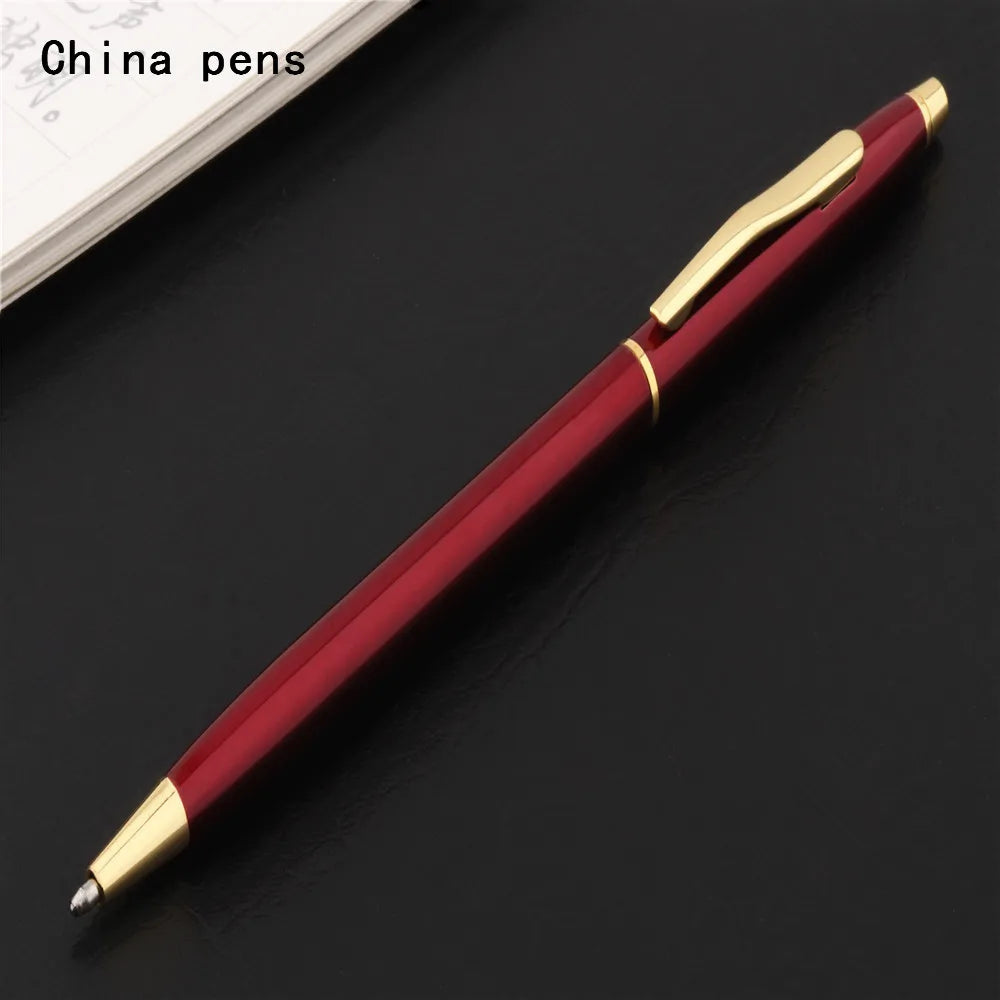 Luxury Model 003 Gold Ballpoint Pen – Premium Color Fine Point Writing Pen for Business, Office & School Stationery
