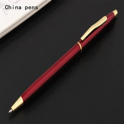 Luxury Model 003 Gold Ballpoint Pen – Premium Color Fine Point Writing Pen for Business, Office & School Stationery