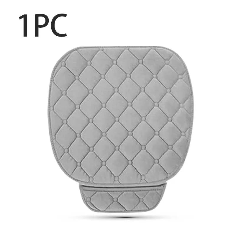 SEAMETAL Plush Anti-Slip Car Seat Cover Cushion – Soft Universal Auto Seat Protector Pad for Sedan, SUV & Pickup Truck Interior Accessories
