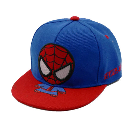 Disney Cartoon Spiderman Kids Hats - Toddler Baby Baseball Cap, Snapback Hip Hop Style for Boys and Girls, Autumn and Spring