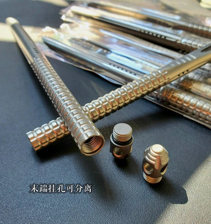 EDC Titanium Alloy Crowbar — Multifunction Outdoor Camping Hand Tool