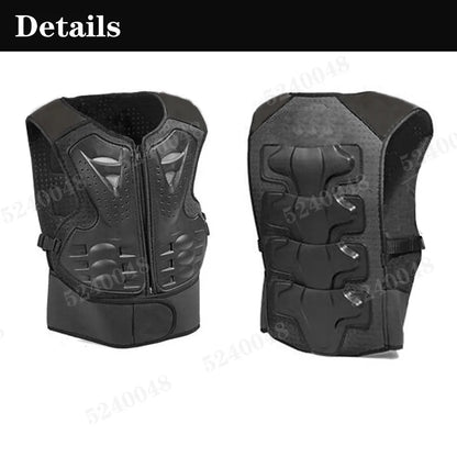 Full Body Protective Armor for Kids & Youth – Motocross, Skating Vest with Chest, Spine, Knee & Elbow Guards (0.8-1.6m)
