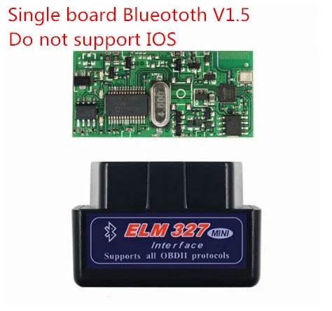 Super Mini ELM327 V1.5 OBD2 Scanner - Bluetooth & WiFi Car Diagnostic Tool for Android iOS