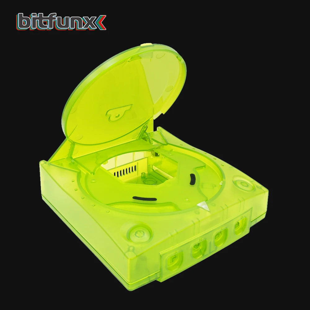 Bitfunx Translucent Replacement Plastic Shell Case for SEGA Dreamcast DC