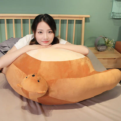 Kawaii Cartoon Little Head Bear Plush Toy – Soft Decorative Pillow for Kids, Home, & Girlfriend Birthday Gift