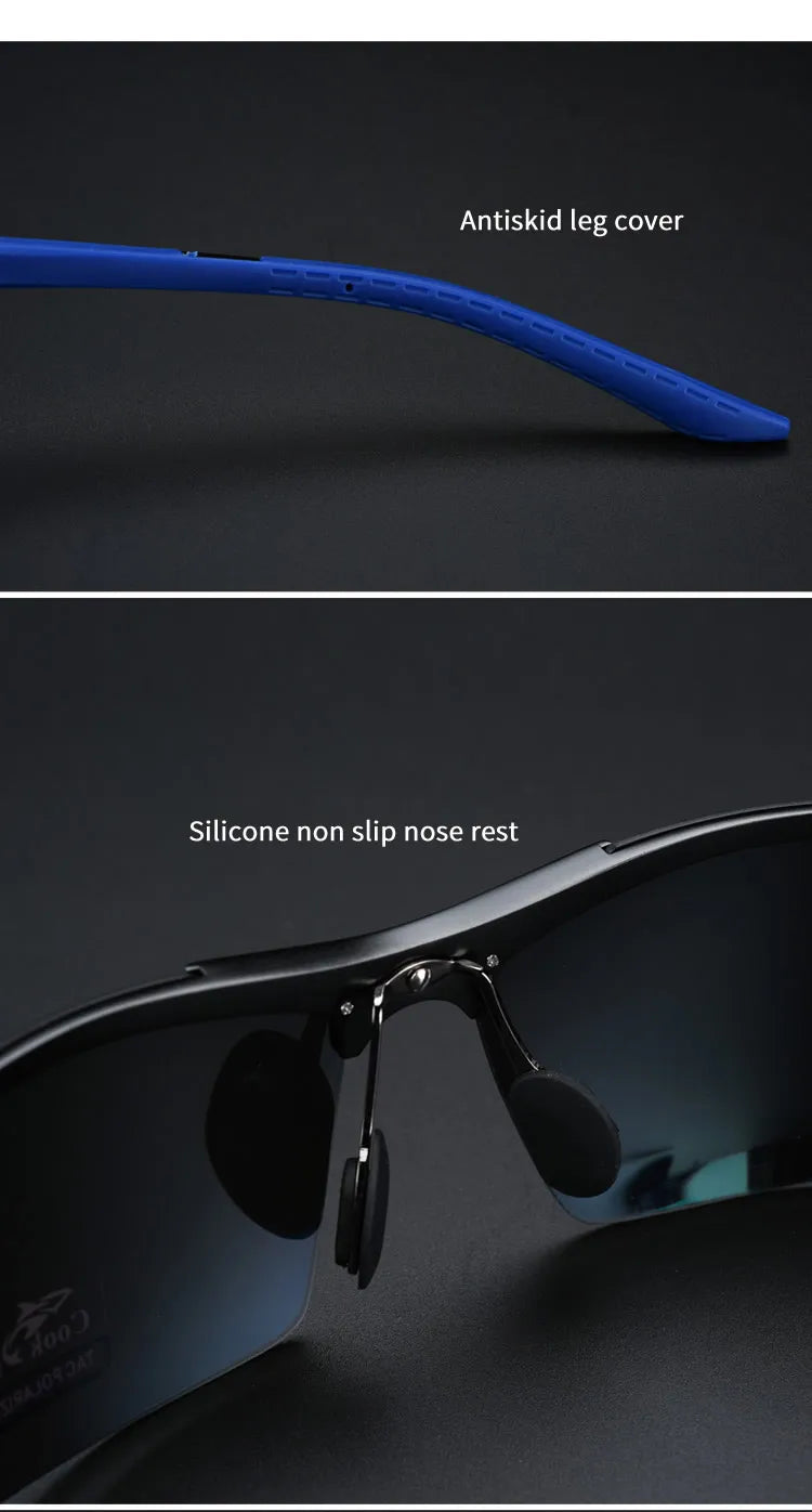 Cookshark 2020 Men's Polarized Sunglasses - Trendy Driving Glasses for Driver