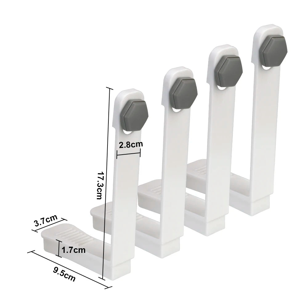 Quilt Sheet Holder Clips – Single Quilt Cover and Bed Sheet Angle Fixing Buckles | Non-Slip Household Clips