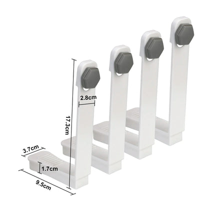 Quilt Sheet Holder Clips – Single Quilt Cover and Bed Sheet Angle Fixing Buckles | Non-Slip Household Clips