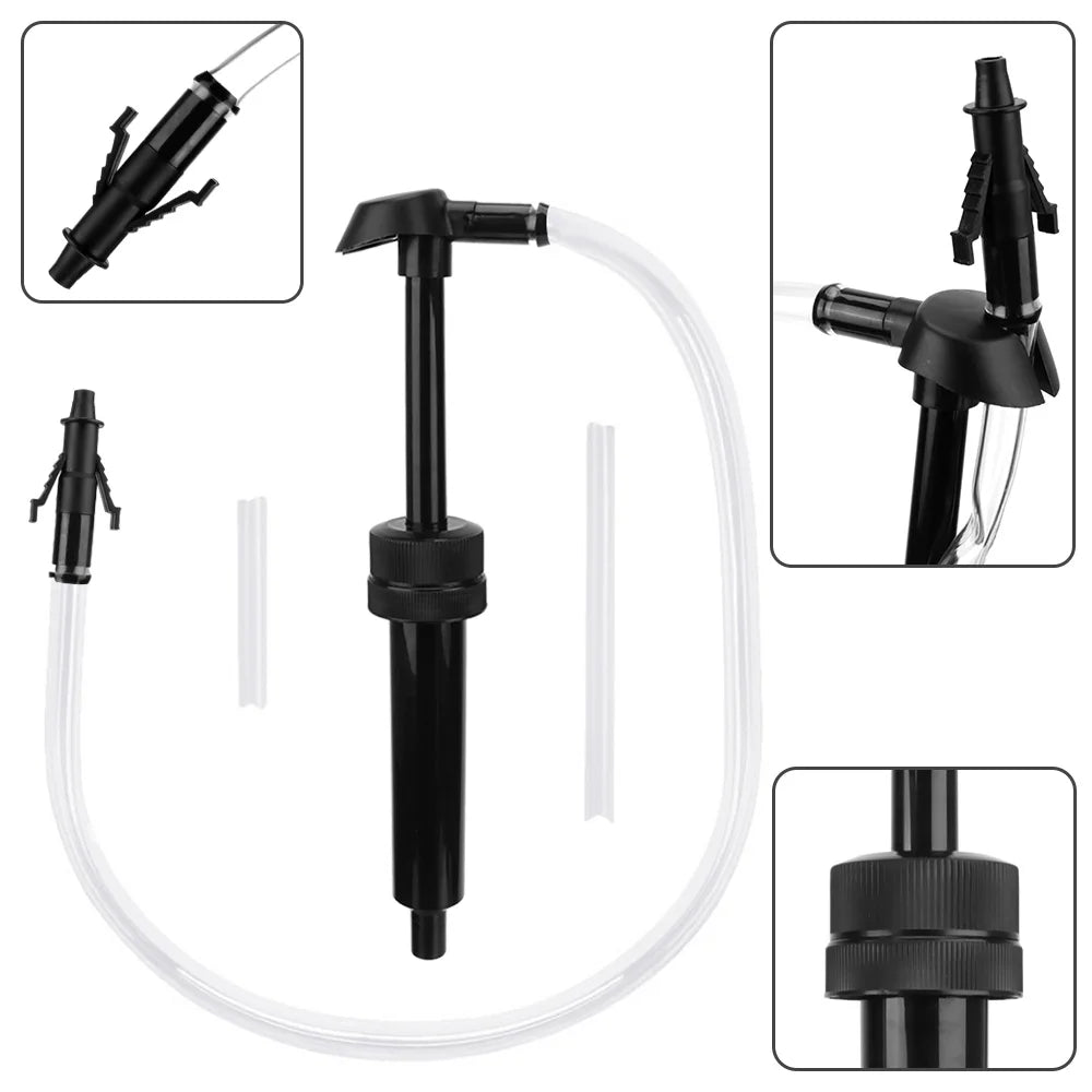 High-Pressure Car Oil Change Pump - Diesel & Gasoline Fuel Suction Hand Pump for Trucks, Motorcycles - Convenient Accessories